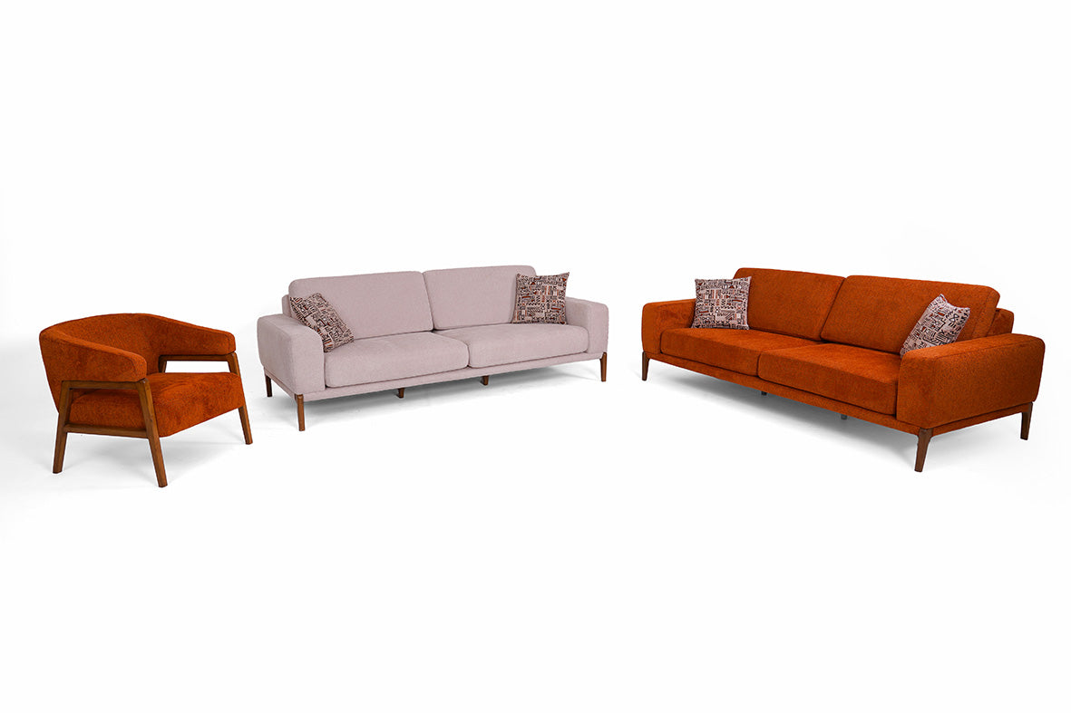 Angora Sofa Set (3 Beds + 2 + Armchair)
