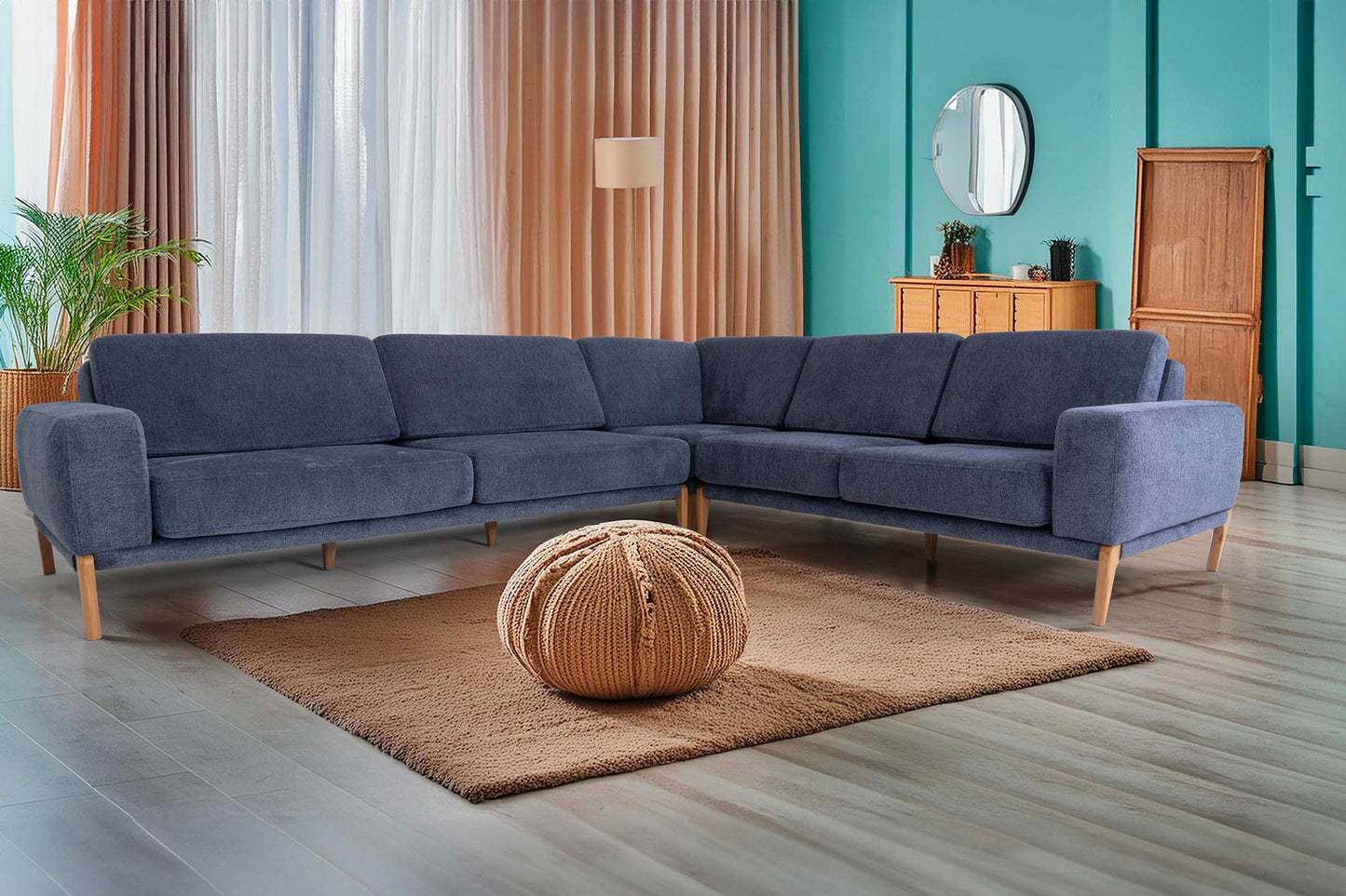 Ecksofa Angora 320x270 (mit Bett)