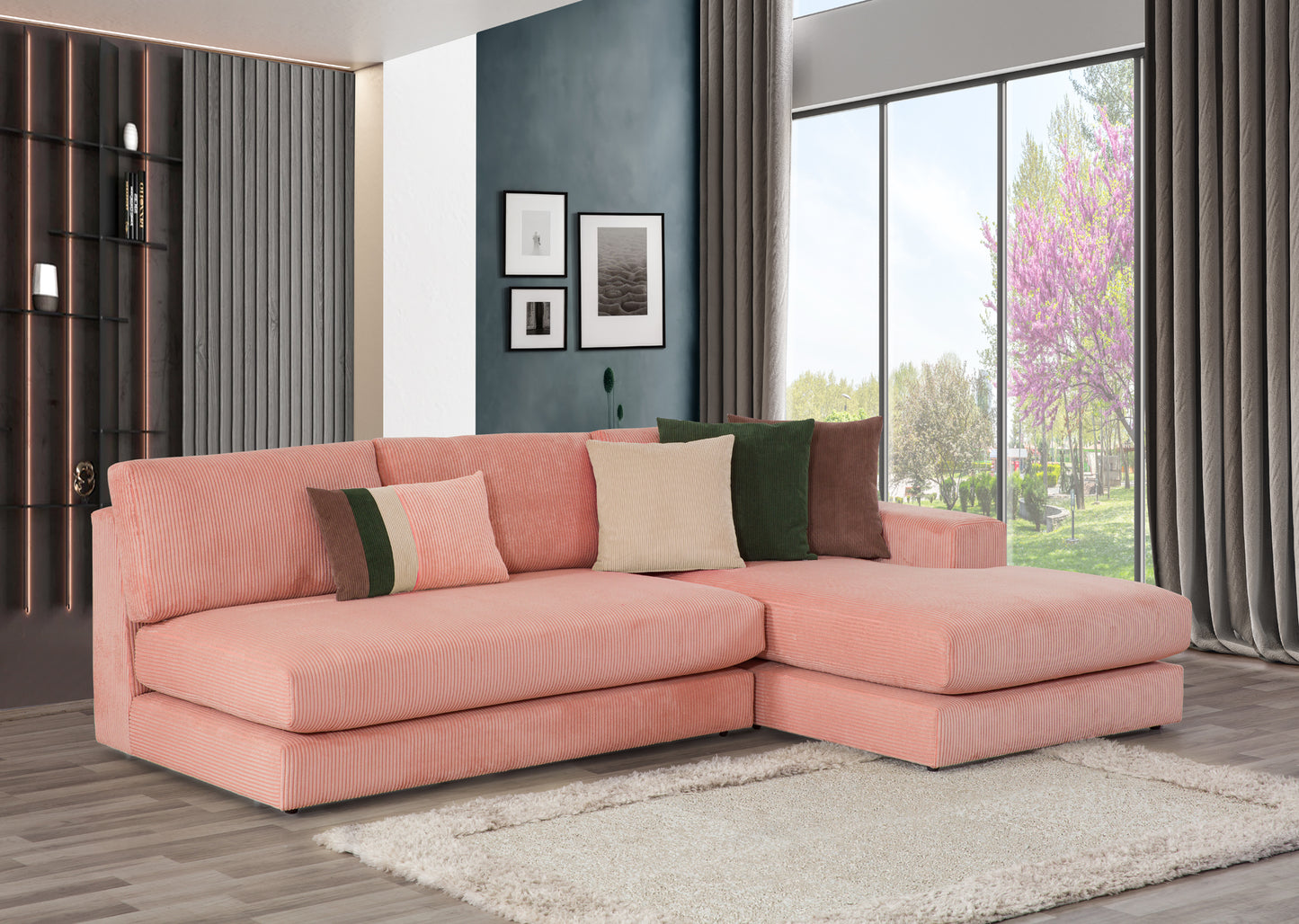 La'Perla Series Corner Sofa