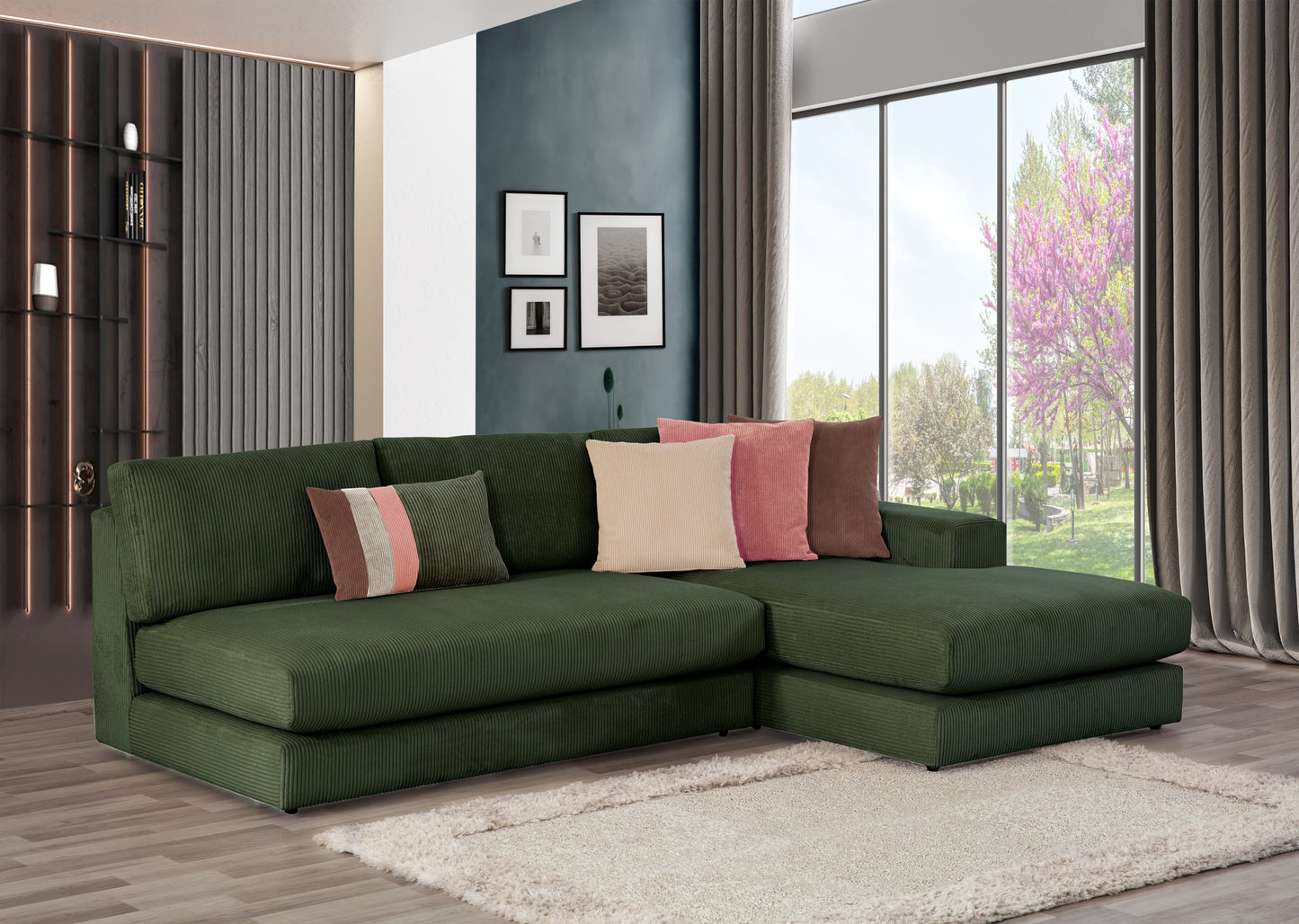 La'Perla Series Corner Sofa