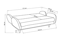 Anatolia Sofa Set (3 Beds + 2 Beds + Armchair)