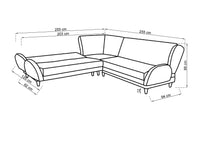 Anatolia Corner Sofa 255x255 (With Bed)