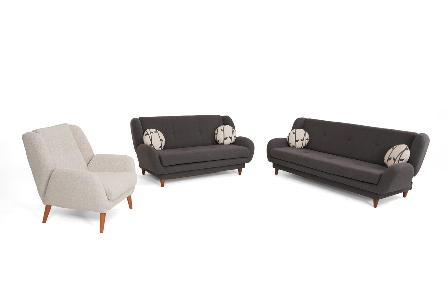 Anatolia Sofa Set (3 Beds + 2 Beds + Armchair)