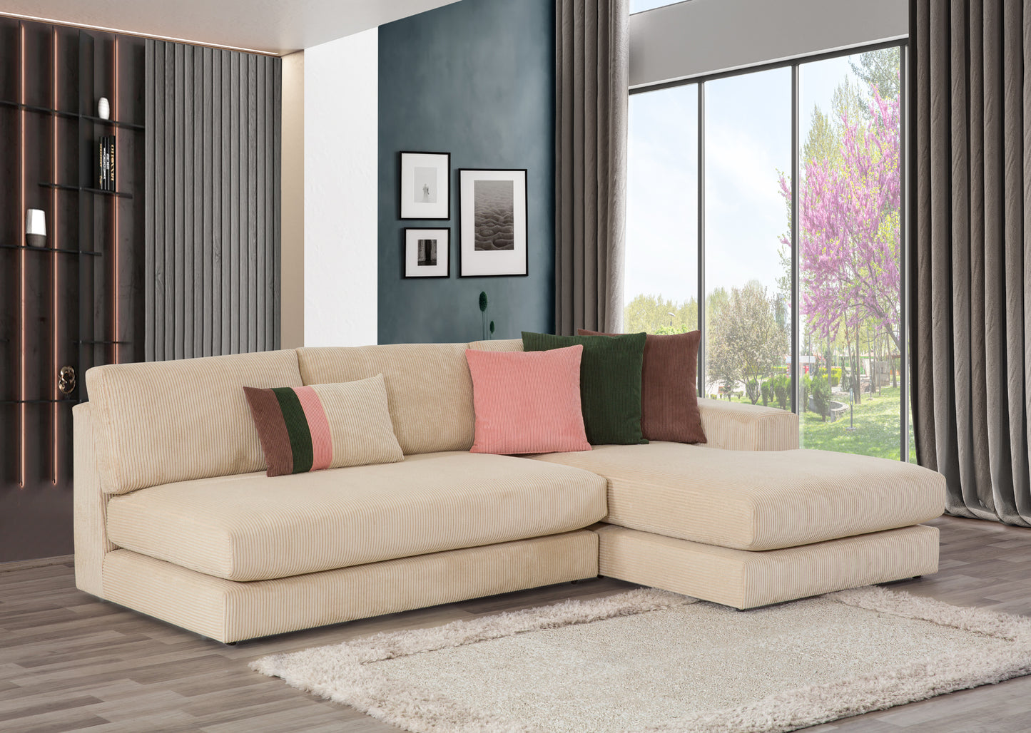 Ecksofa der La'Perla-Serie