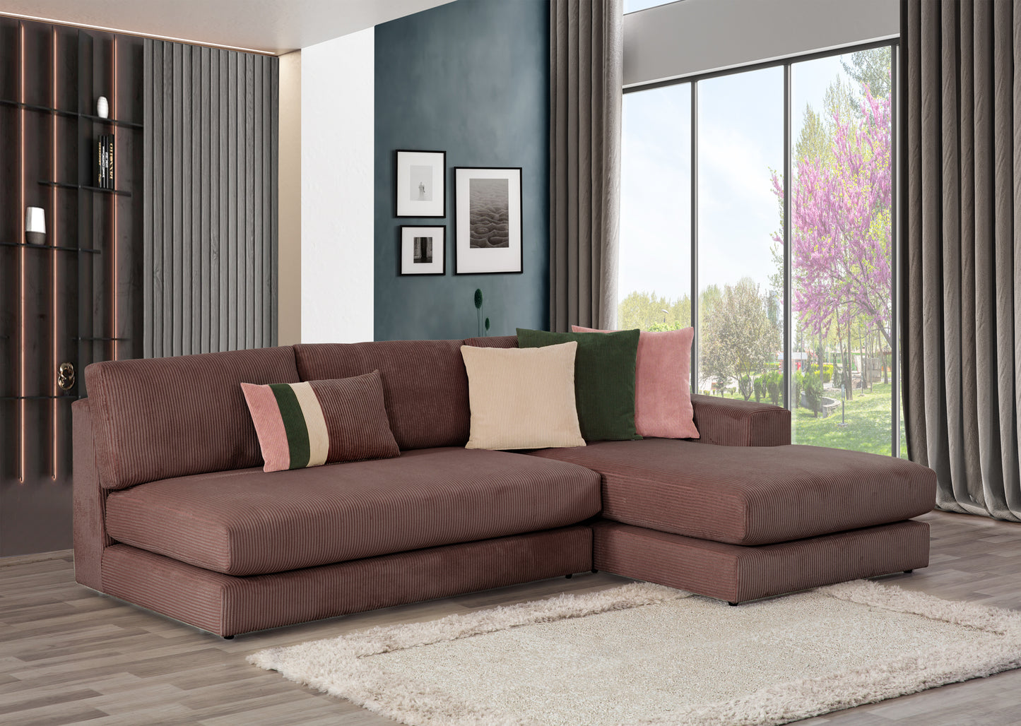 Ecksofa der La'Perla-Serie